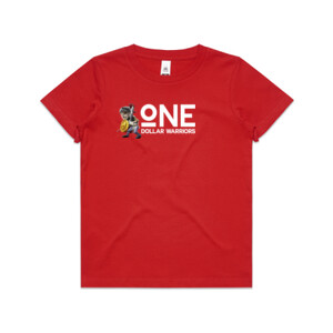 Double Sided $1 Warrior - Kids Tee