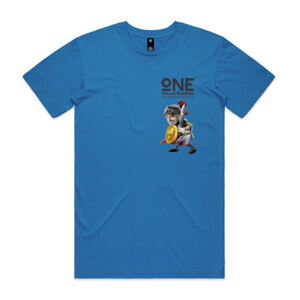 Side Warrior Guy - Mens Staple Tee
