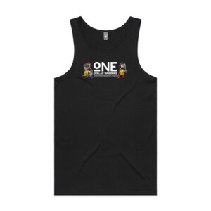 Chest Print - Mens Lowdown Singlet