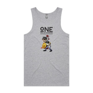 Warrior Guy - Mens Lowdown Singlet