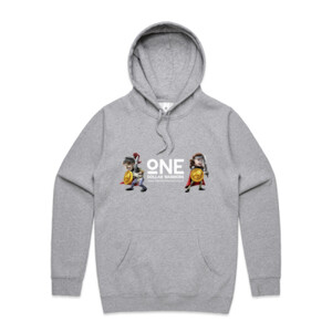 Chest Print - Unisex Stencil Hoodie